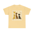 Retro Mid-Century Mod Labs T-Shirt