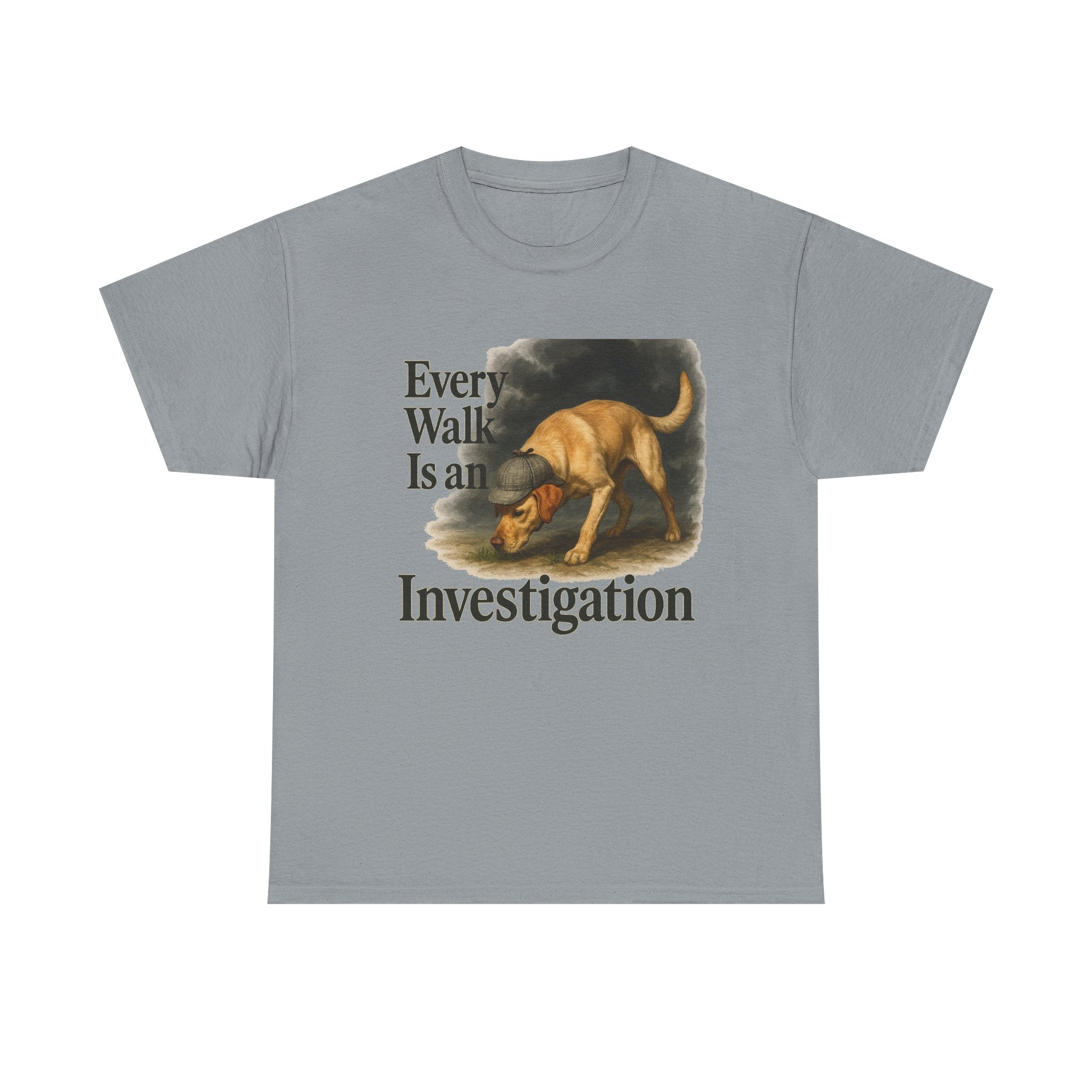 Every Walk Is An Investigation T-Shirts