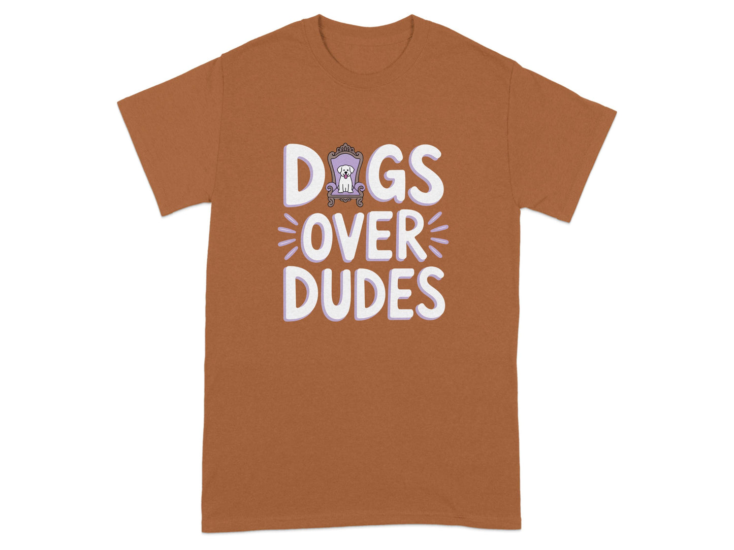 Dogs Over Dudes Graphic Tee shirt product type