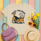 Trust the Nose Corgi Explorer t-shirt