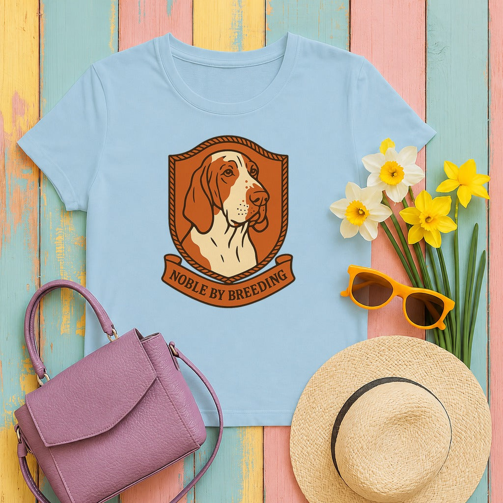Bracco Italiano Noble by Breeding Tee in Light Blue