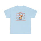 This Girl Loves Baby Frenchies Cute Dog Design T-Shirt