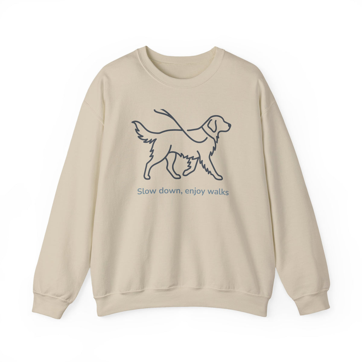 Dog Walks Golden Retriever sweatshirt, view 3