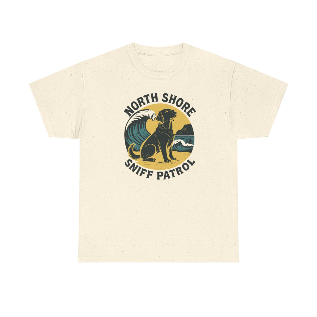 North Shore Sniff Patrol Beach Labrador Retriever T-Shirt