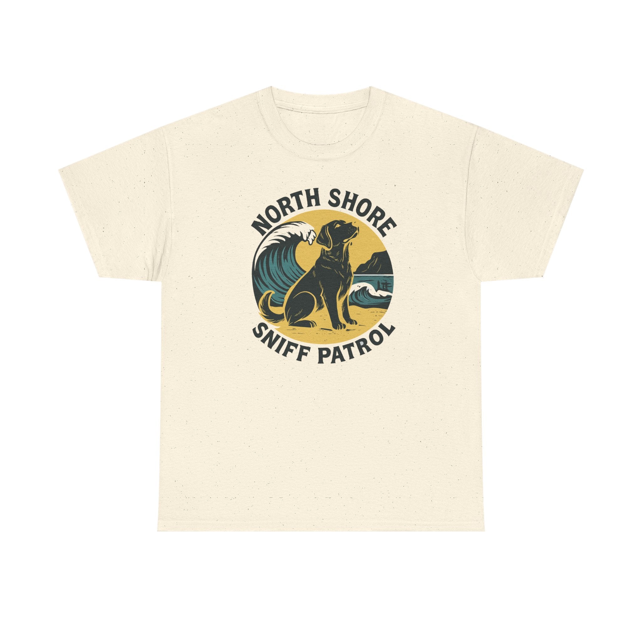 North Shore Sniff Patrol Beach Labrador Retriever T-Shirt