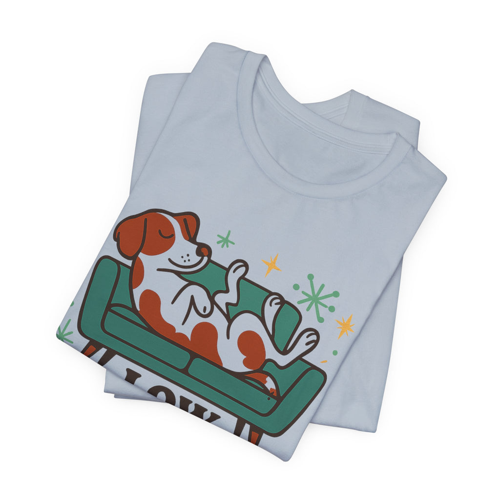 Brittany Spaniel Low Power Mode Tee