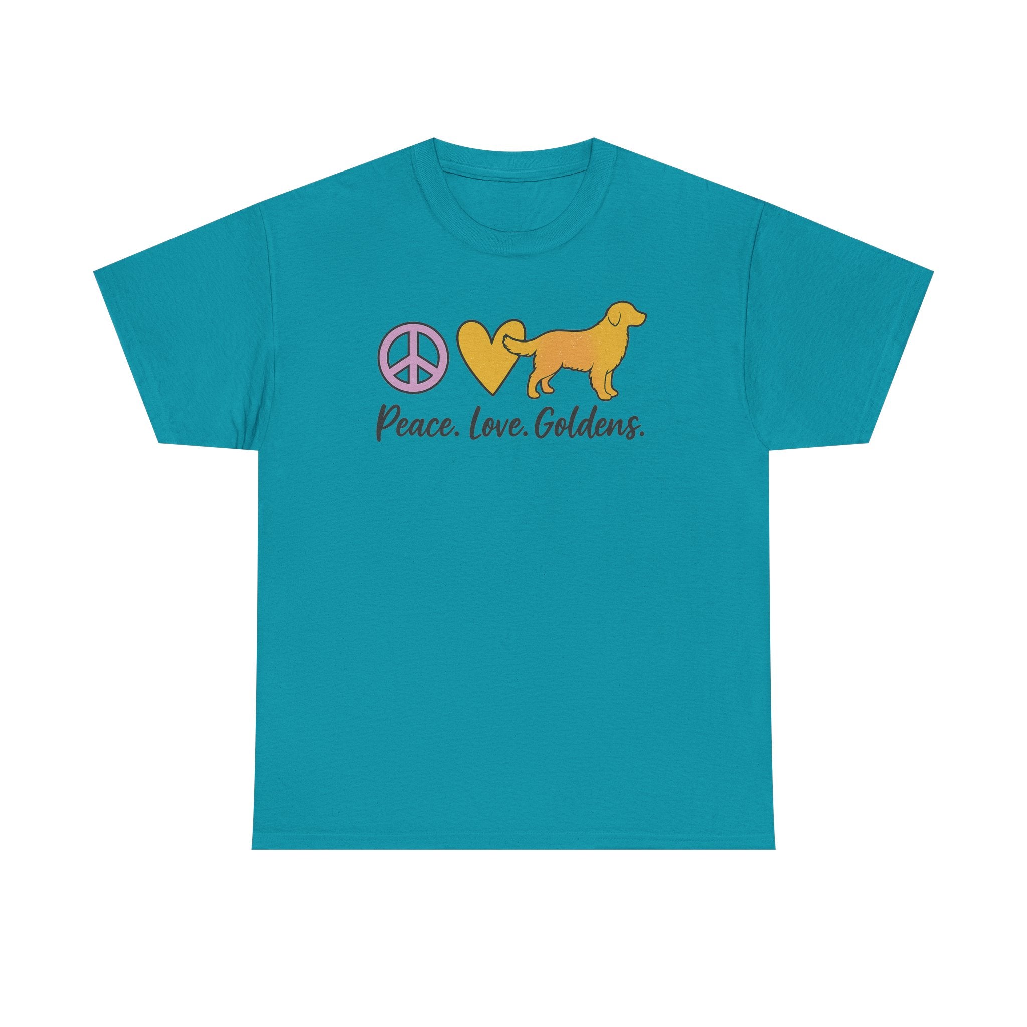 Peace Love Goldens T-Shirt