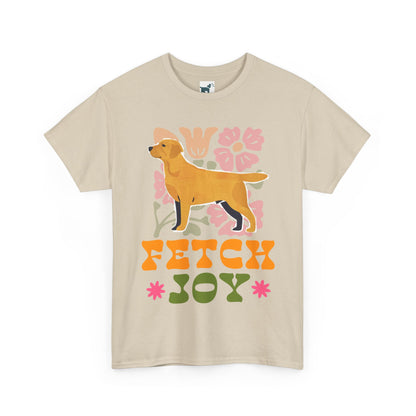 Fetch Joy Yellow Lab T Shirt