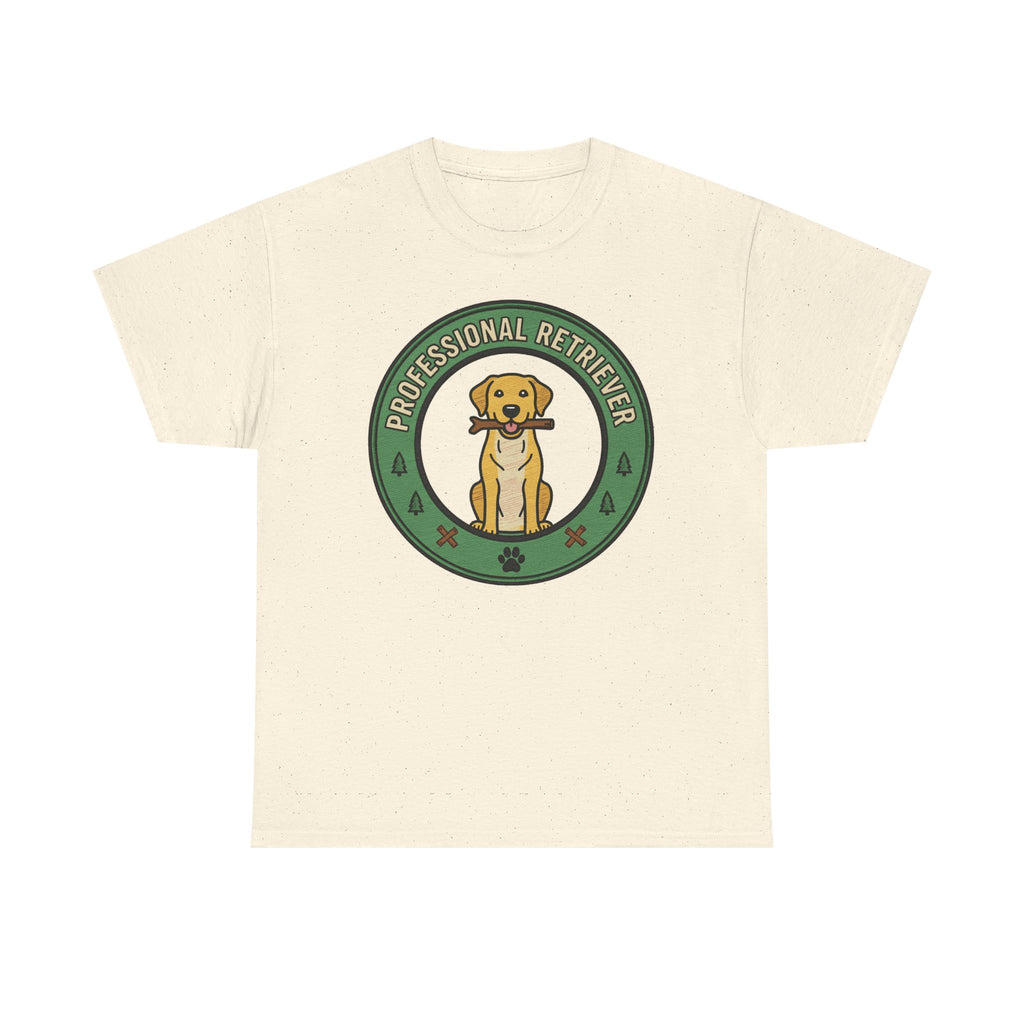 Funny Professional Retriever Yellow Labrador T-Shirt