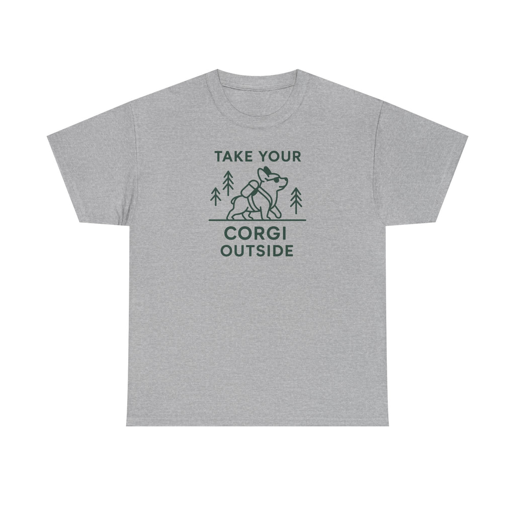 Take Your Corgi Outside Hiking Adventure Dog T-Shirt