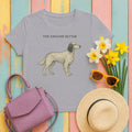 The English Setter Field Guide Tee in Athletic Heather