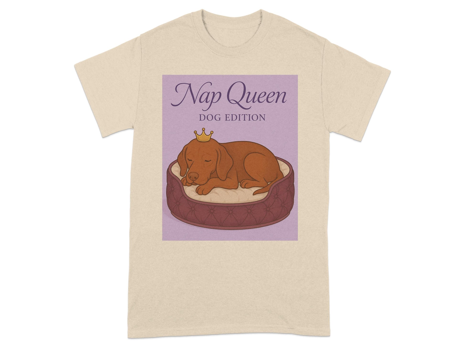 Nap Queen Dog Edition Cute Sleeping Dog T-shirt product type