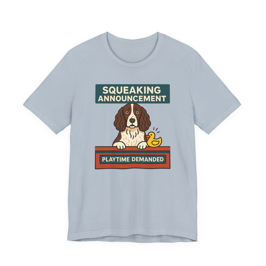 Springer Squeaking Announcement Tee