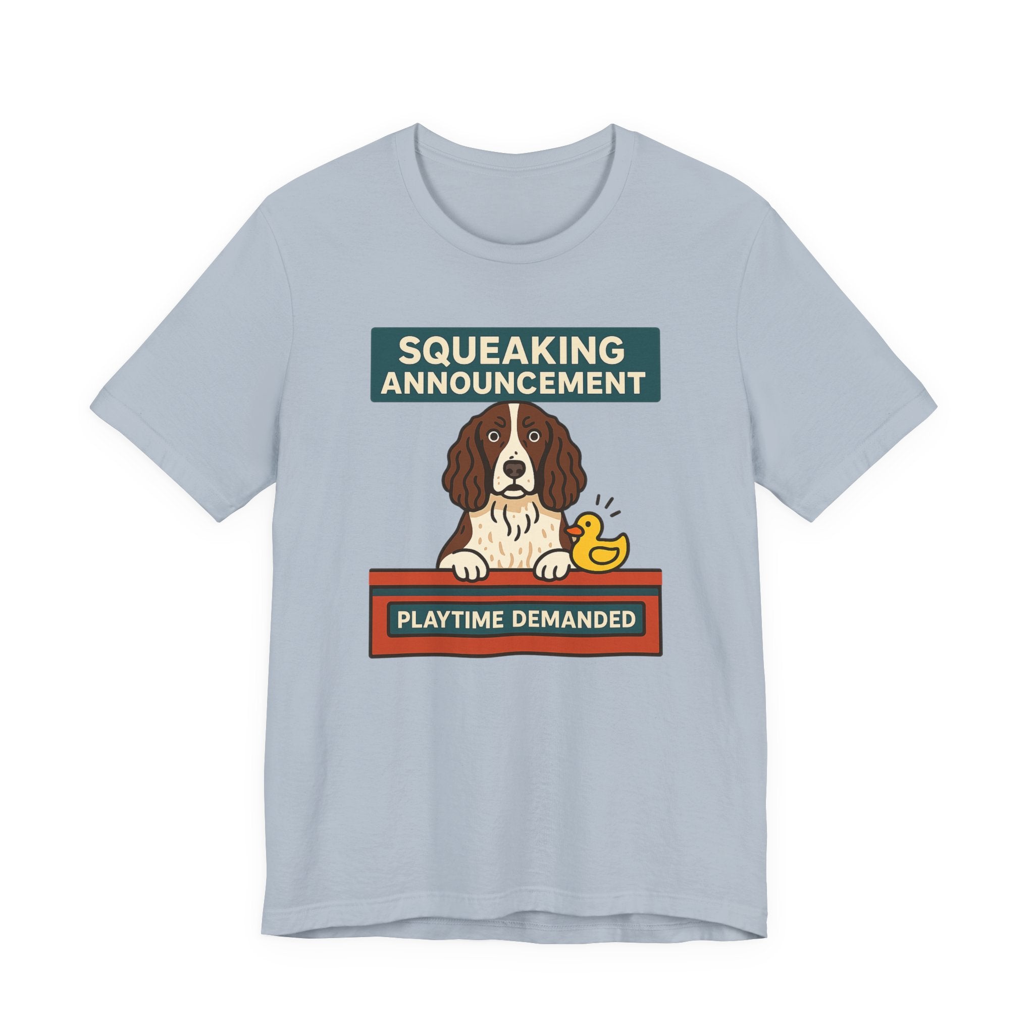 Springer Squeaking Announcement Tee