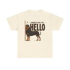 Leaning Hello Coonhound T-Shirt