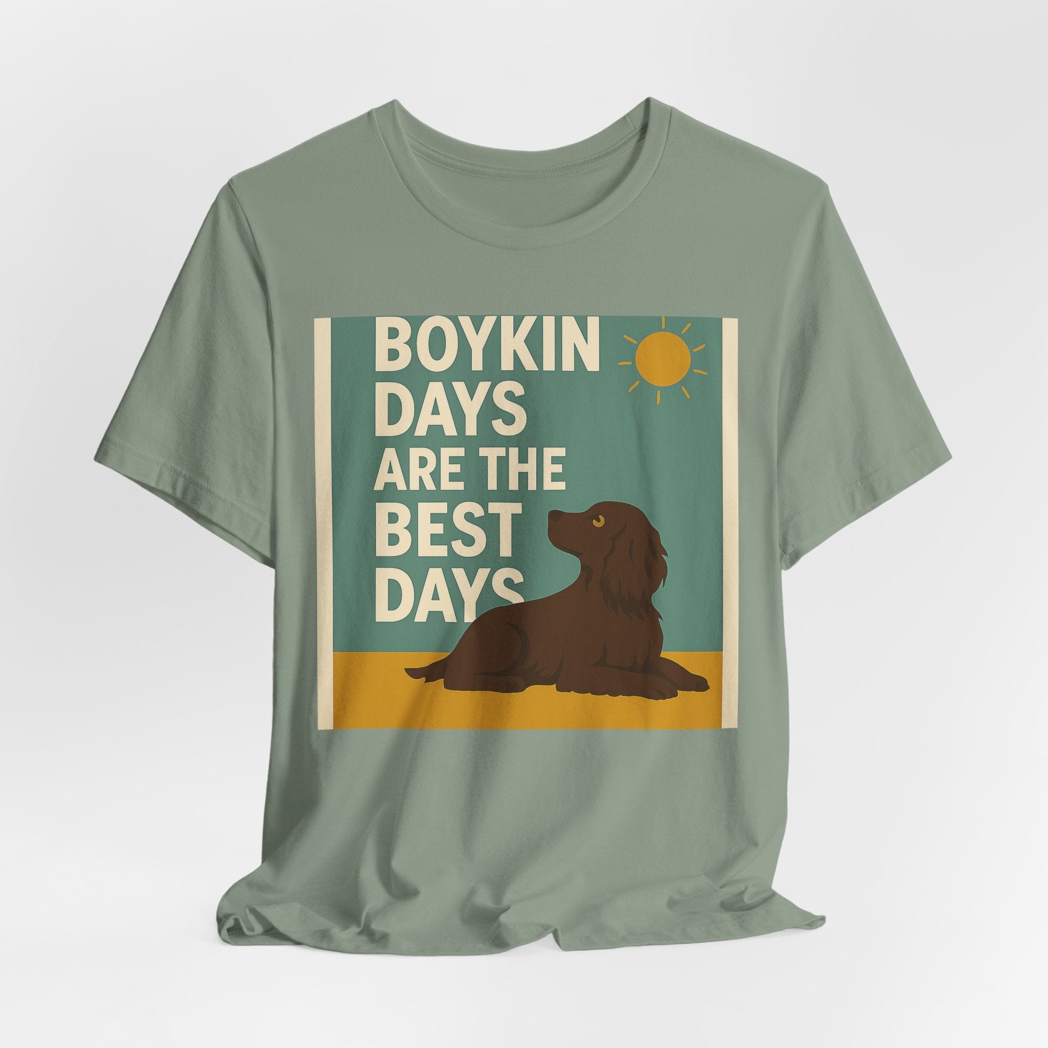 Boykin Spaniel Boykin Days Are the Best Days Tee