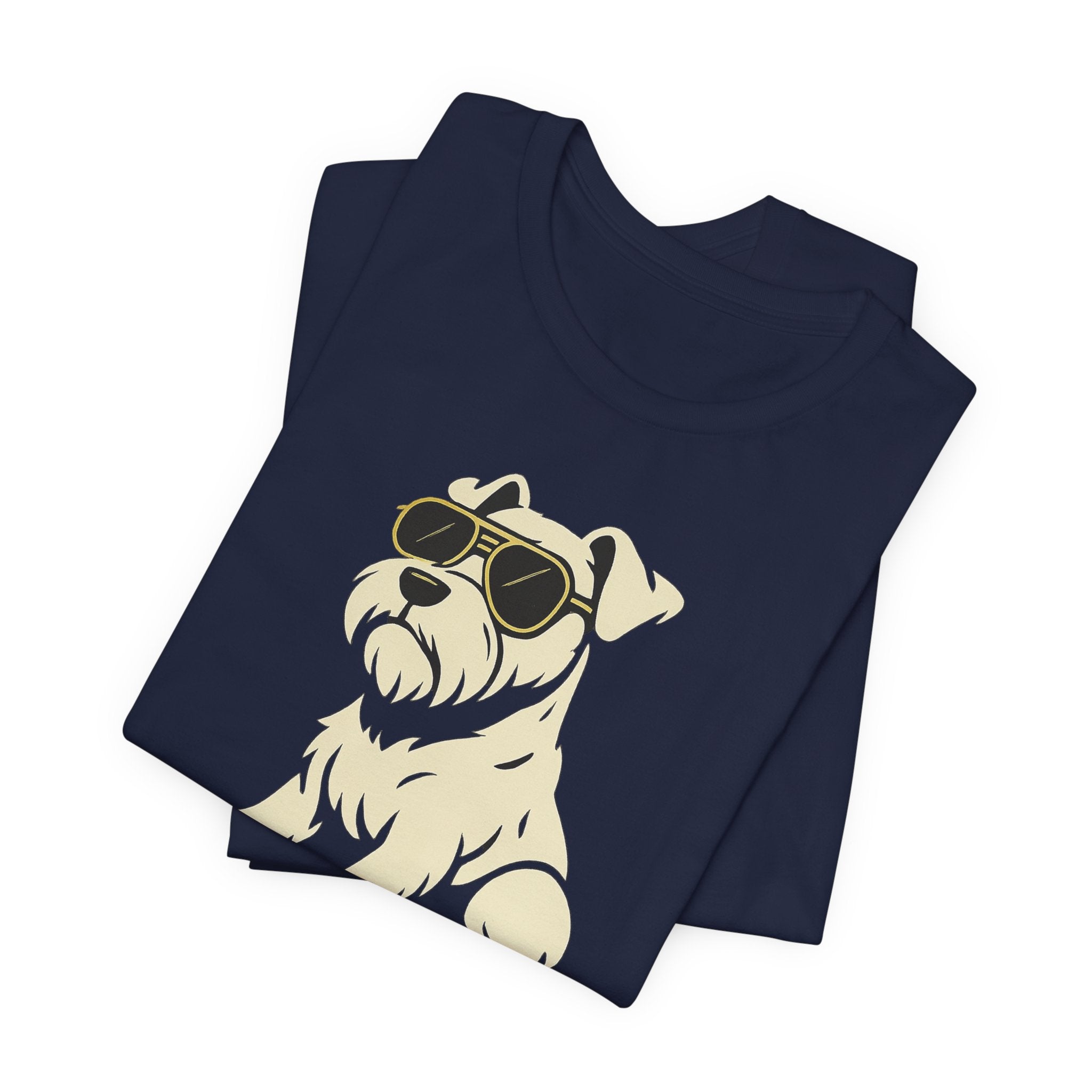 Too Cool for Obedience School Schnauzer T-Shirt