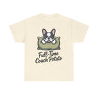 Full-Time Couch Potato Frenchie T-shirt