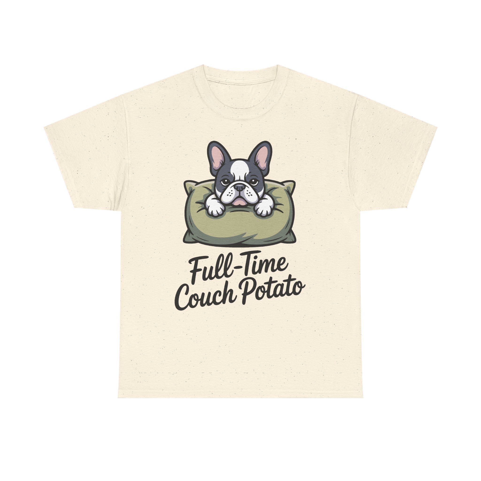 Full-Time Couch Potato Frenchie T-shirt