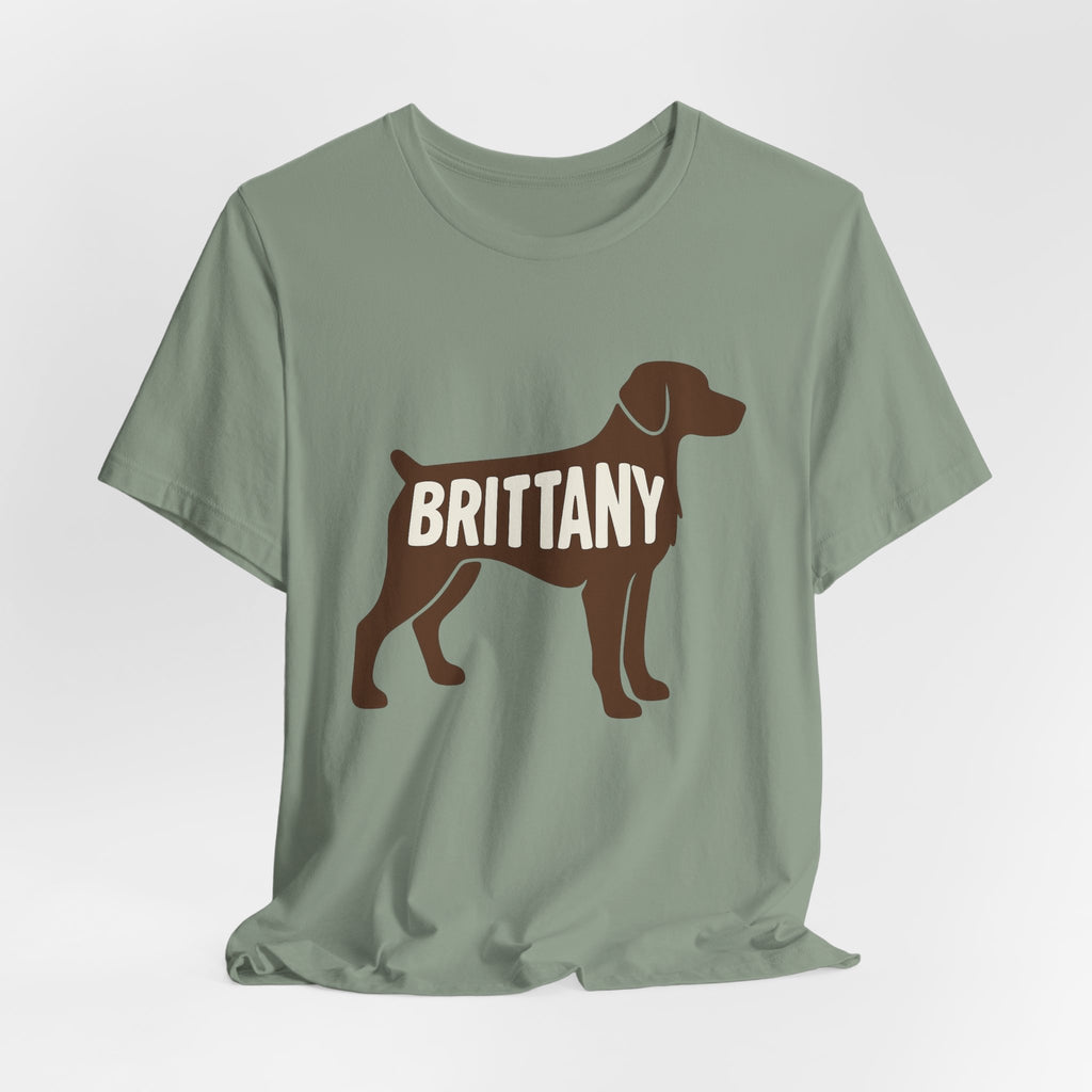 Brittany Spaniel Silhouette Tee