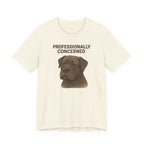 Cane Corso Professionally Concerned t-shirt, view 4