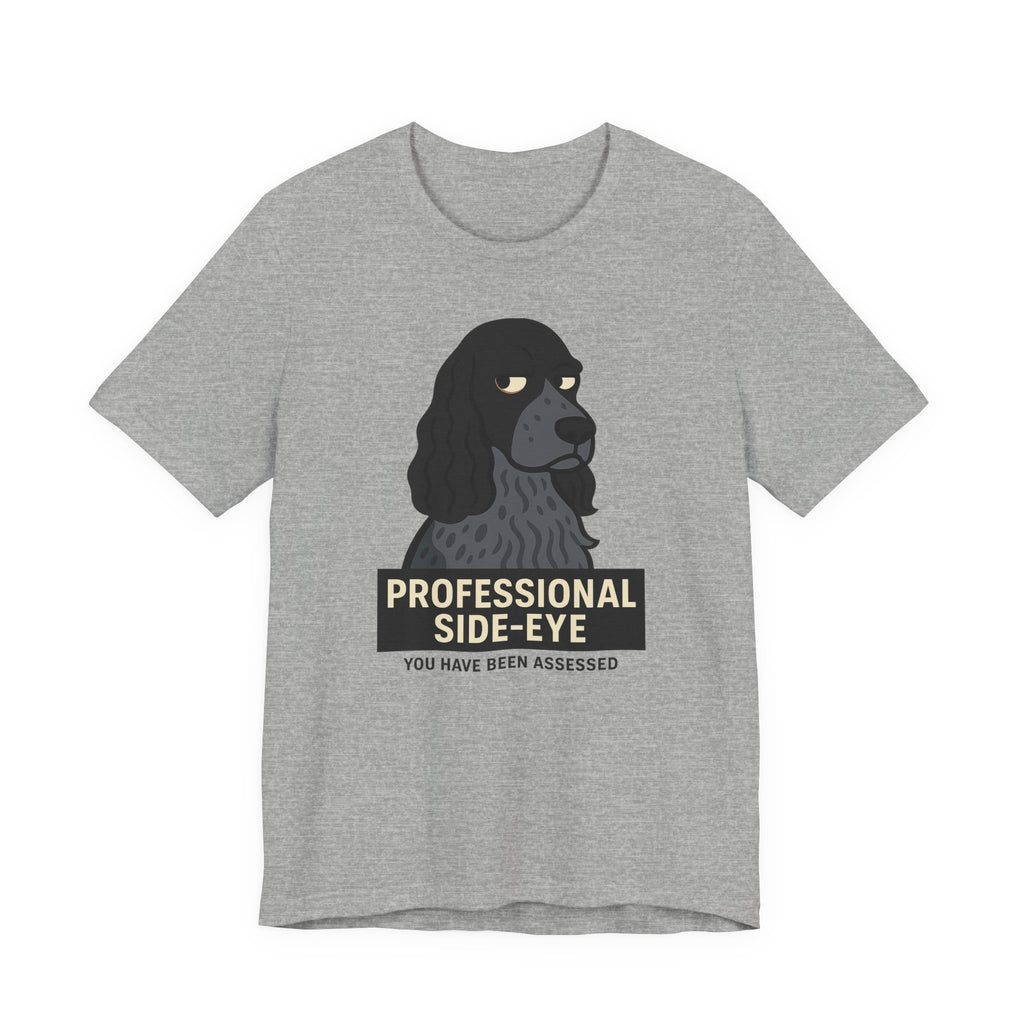 English Cocker Professional Side-Eye Tee