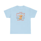 This Girl Loves Baby Labs Cute Puppy Dog Design T-Shirt