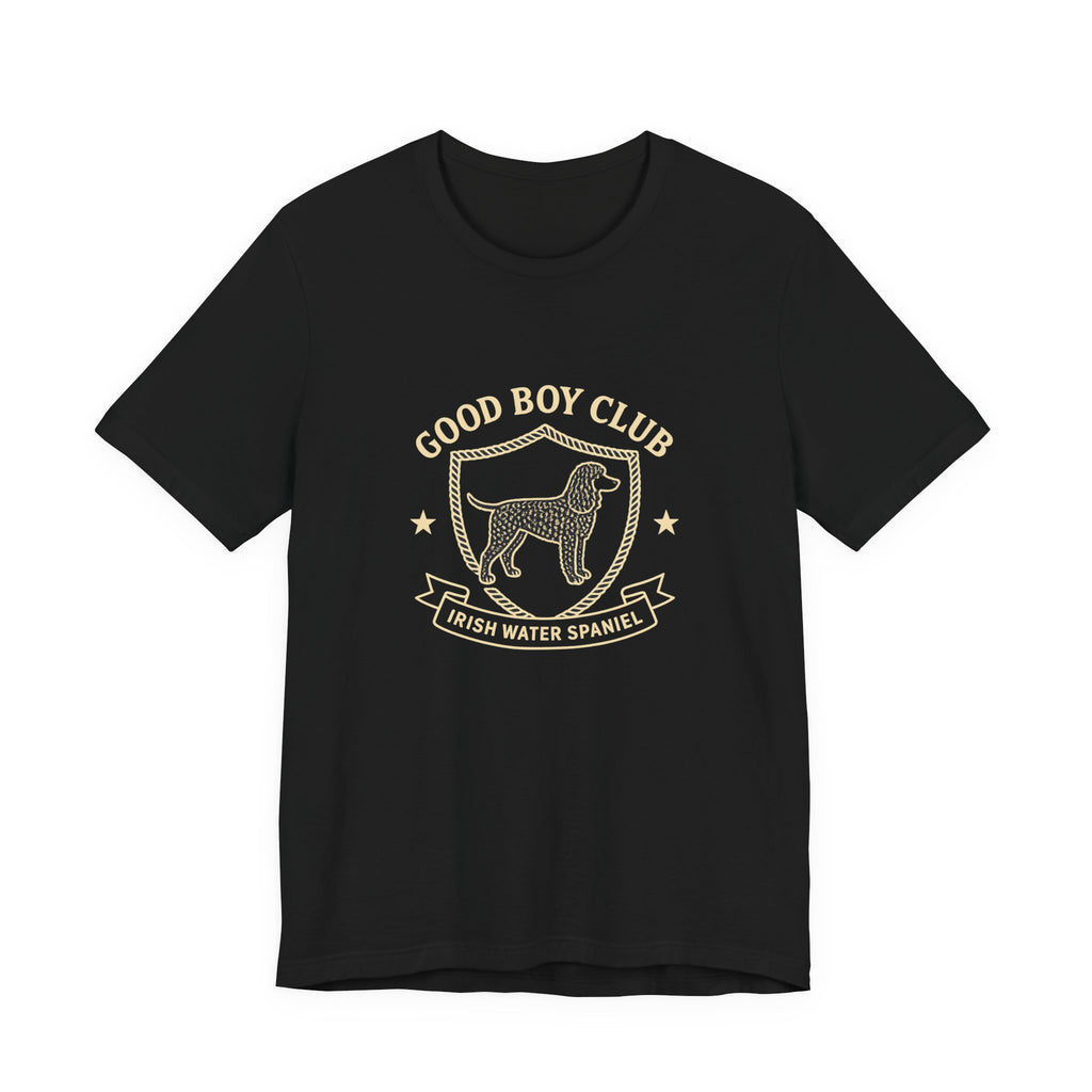 Irish Water Spaniel Good Boy Club Tee