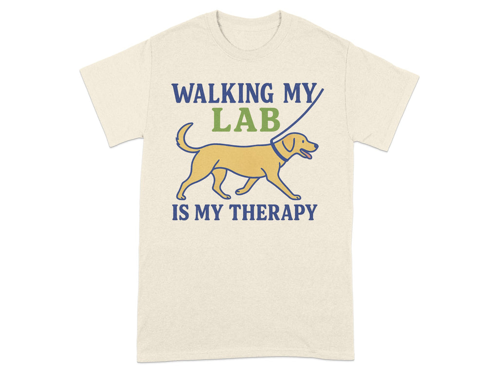 Walking My Lab Is My Therapy T-Shirt Product