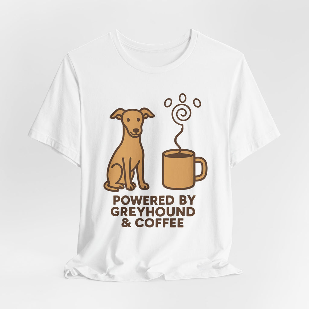 Powered by Greyhound & Coffee Tee