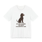 Irish Water Spaniel Learned The Rules Tee