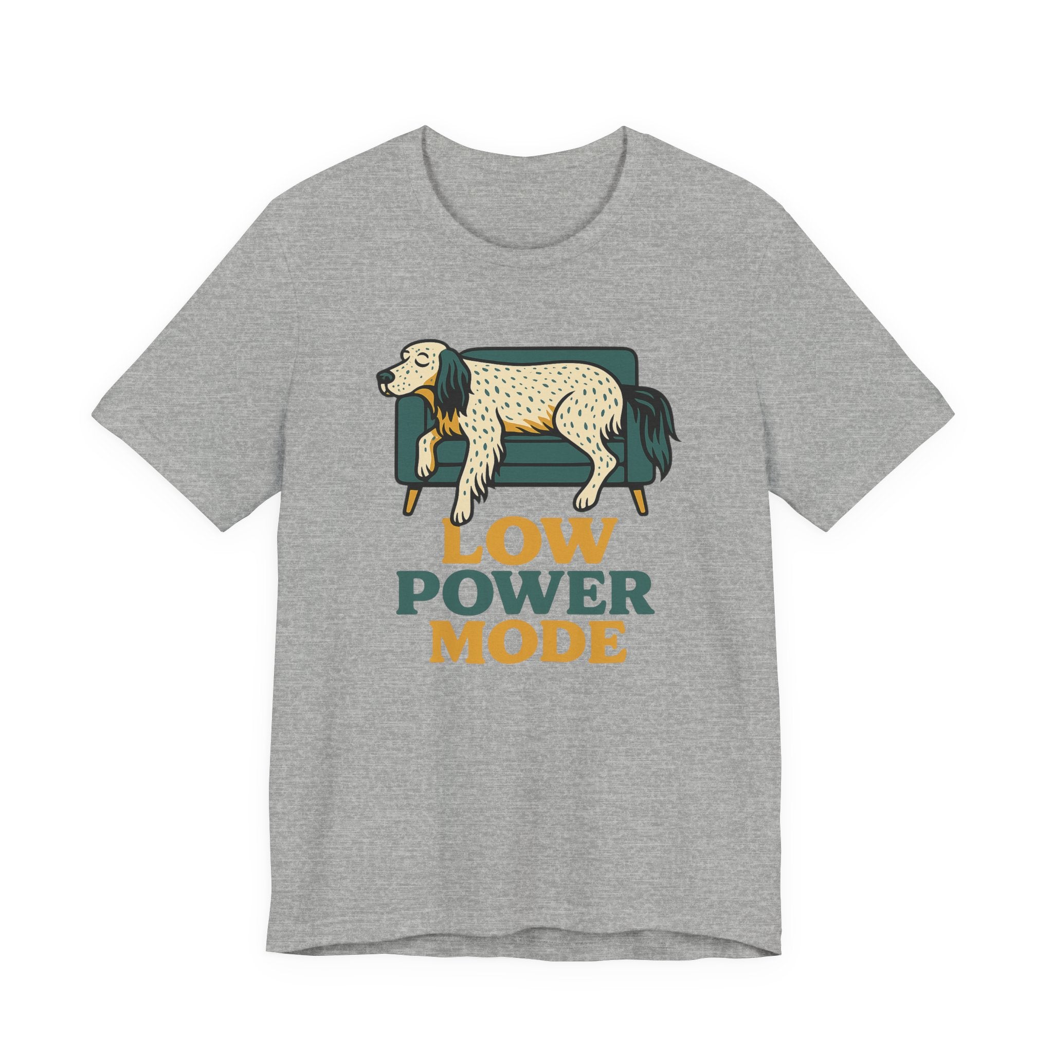 English Setter Low Power Mode Tee