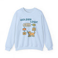 Golden Retriever Logic Sweatshirt in Light Blue