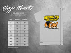 Grey t-shirt with "Herding you for efficiency" text and a corgi graphic.