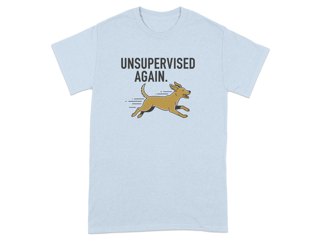 Unsupervised Again Dog Running Graphic T-shirt