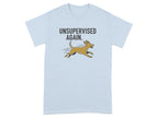 Unsupervised Again Dog Running Graphic T-shirt