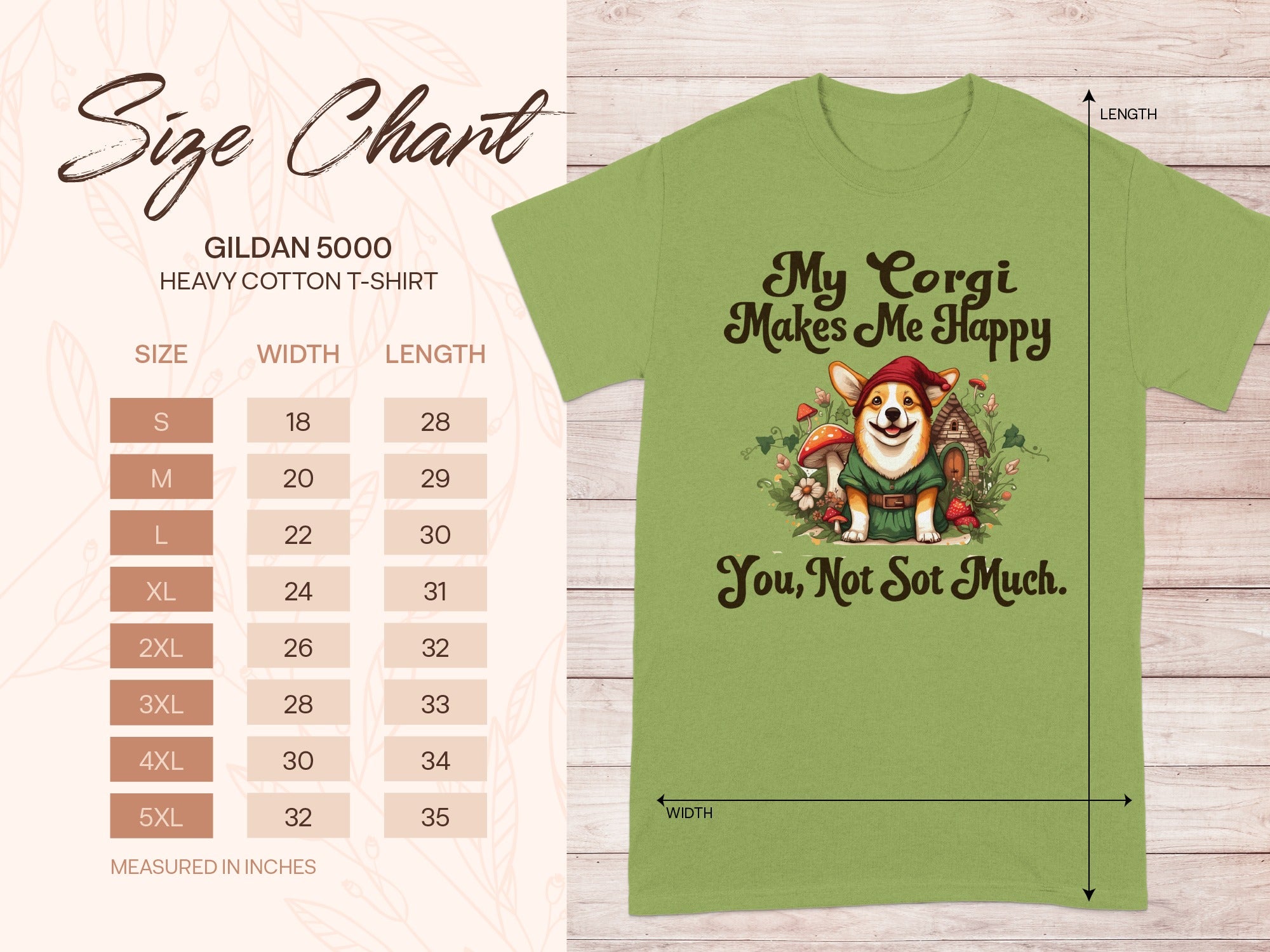 My Corgi Makes Me Happy You Not So Much T-shirt