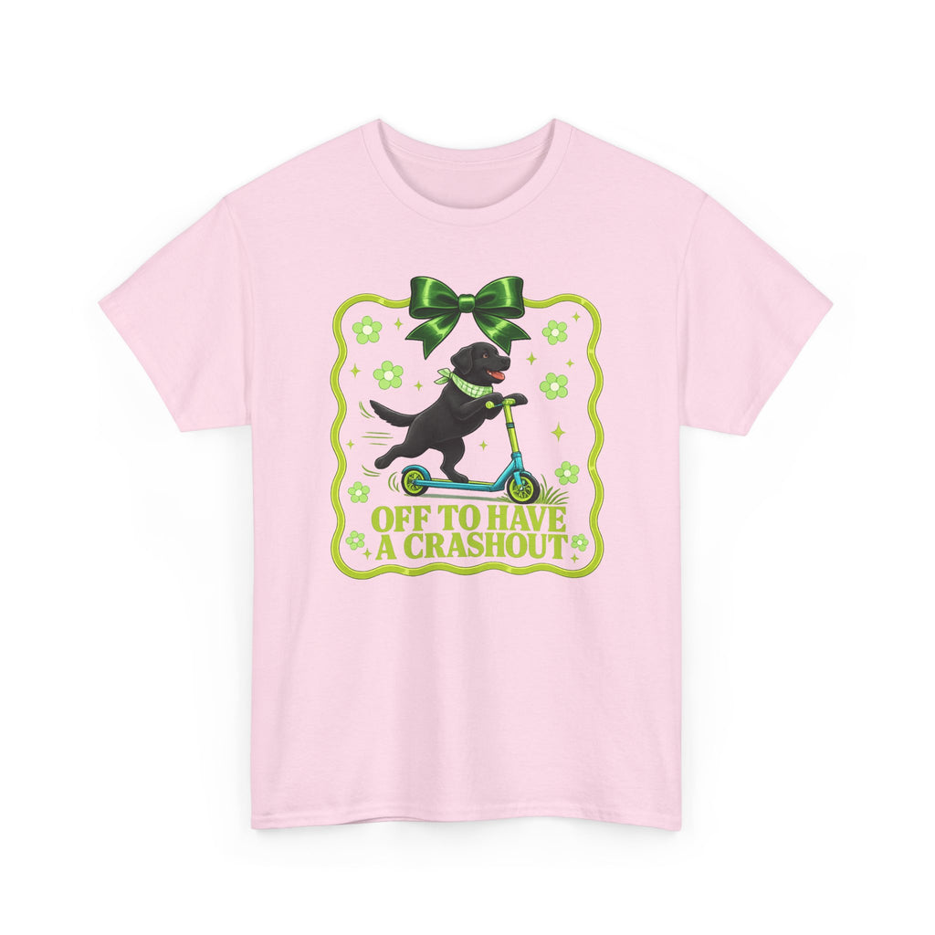Whimsical Labrador Crashout T-Shirt