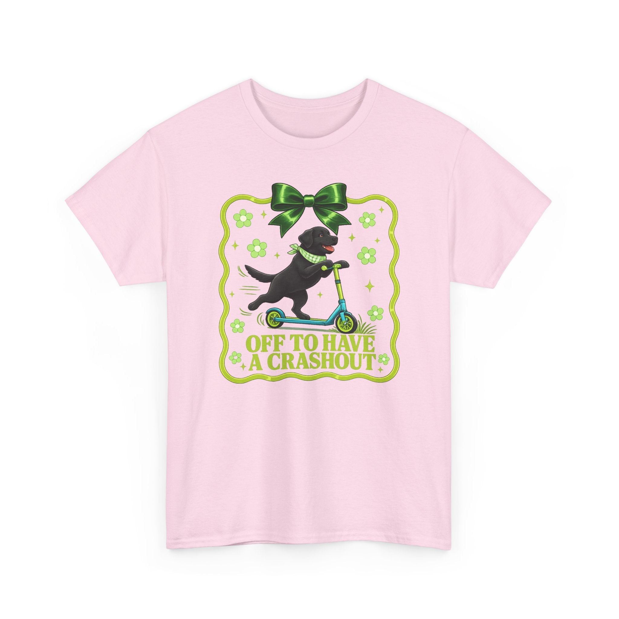 Whimsical Labrador Crashout T-Shirt