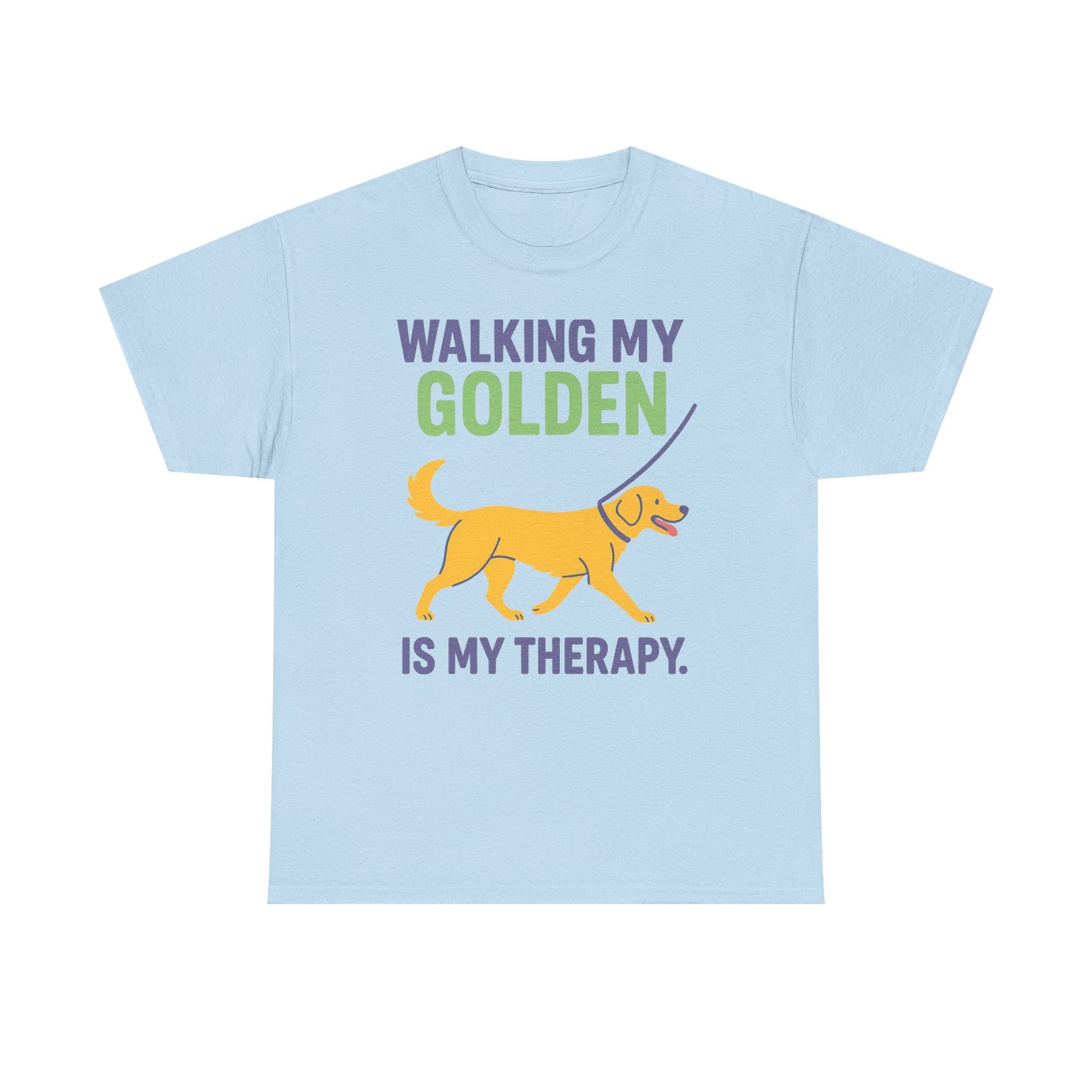 Walking My Golden T-Shirt