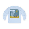 Beagle Days Best Days Long Sleeve Tee in Light Blue