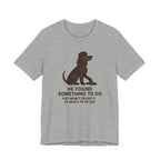 Irish Water Spaniel He Found Something To Do Tee