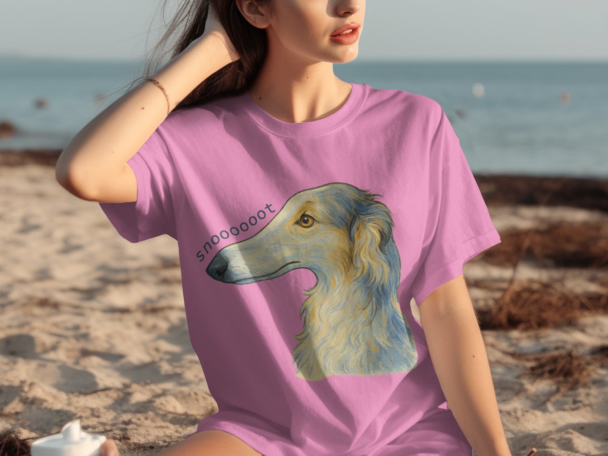Whimsical Snoooooot Doggo Graphic Tee product