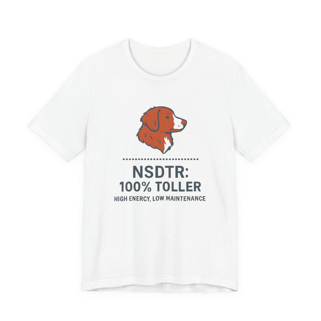 Nova Scotia Duck Tolling Retriever NSDTR Spec Label Tee