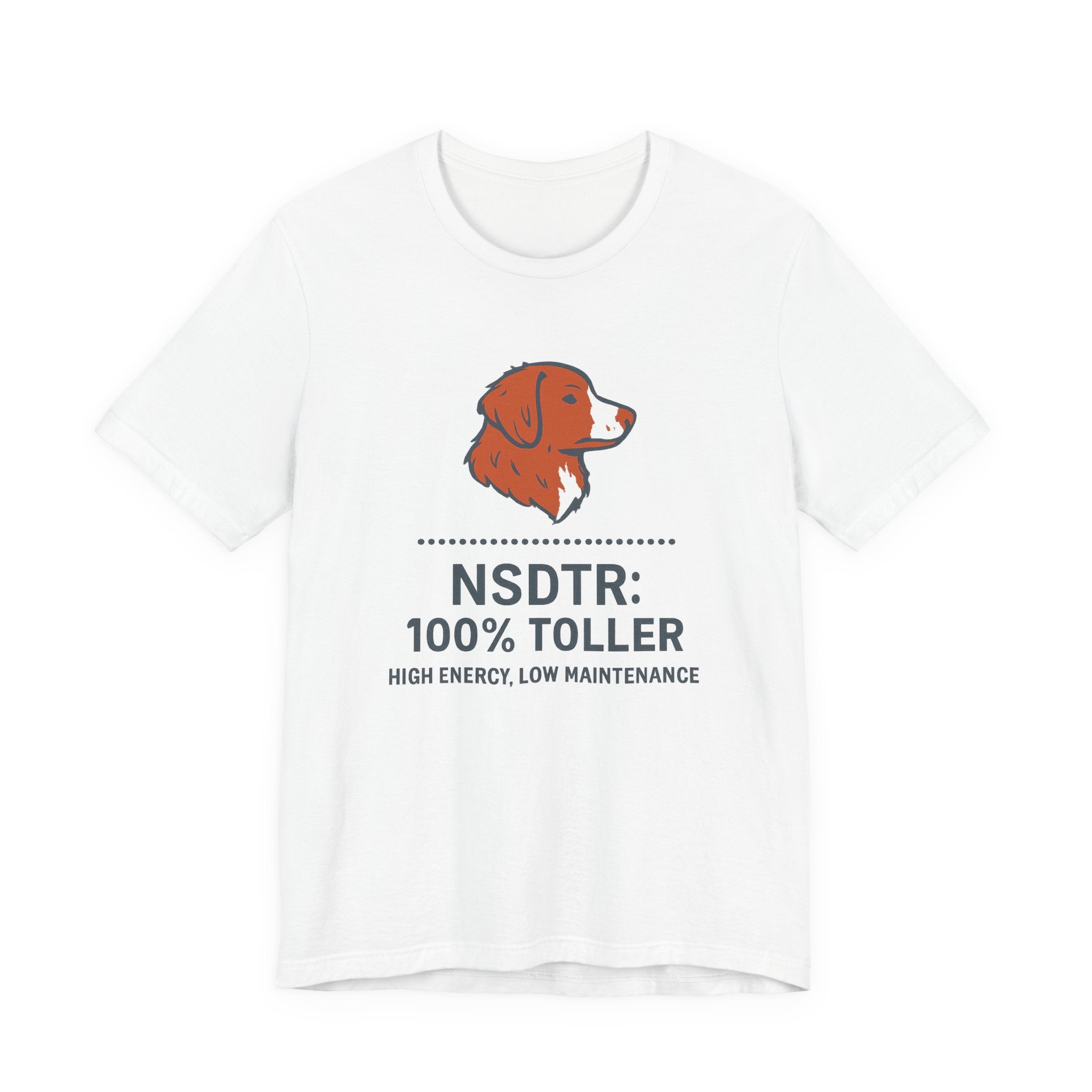 Nova Scotia Duck Tolling Retriever NSDTR Spec Label Tee