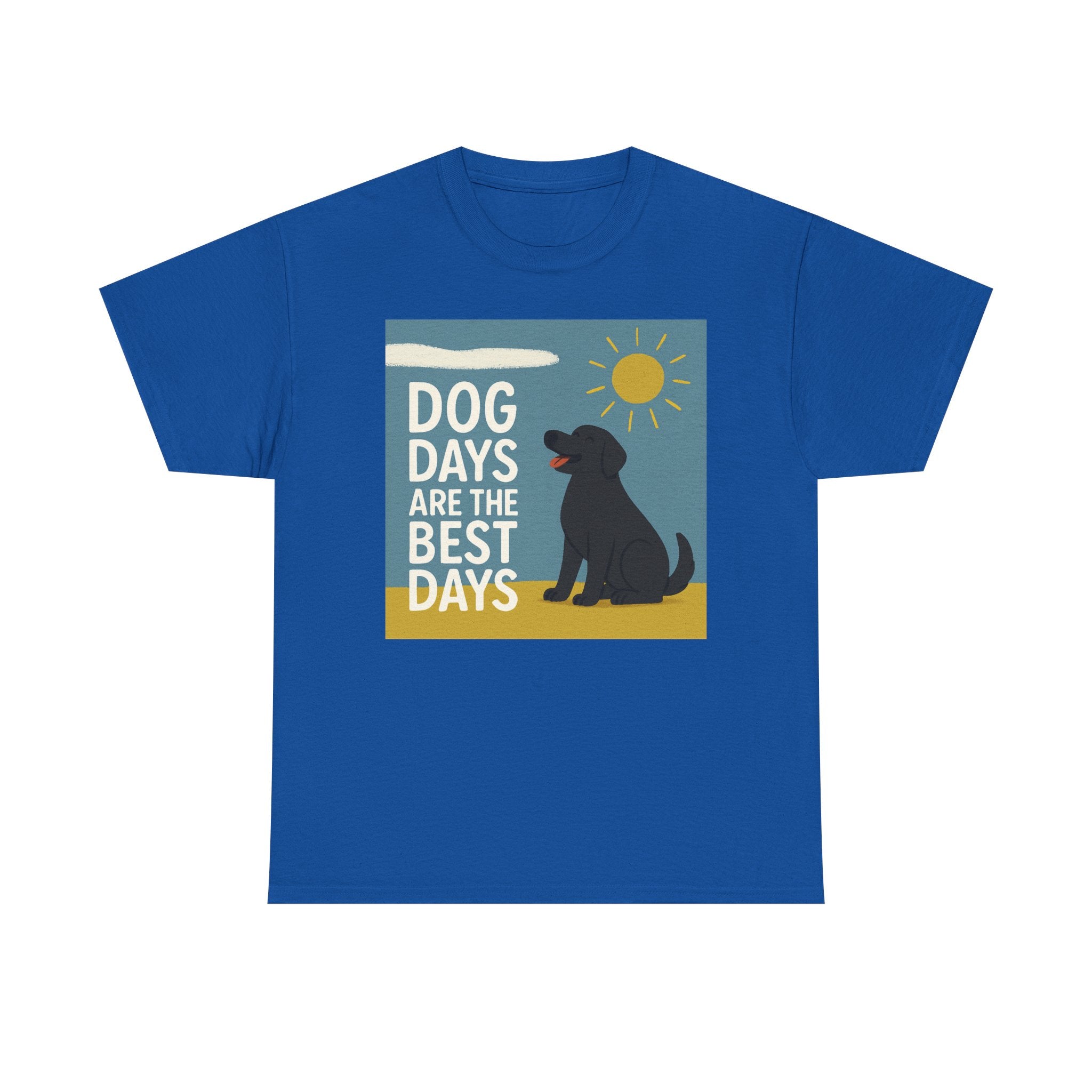 Dog Days Happy Black Lab T-Shirt