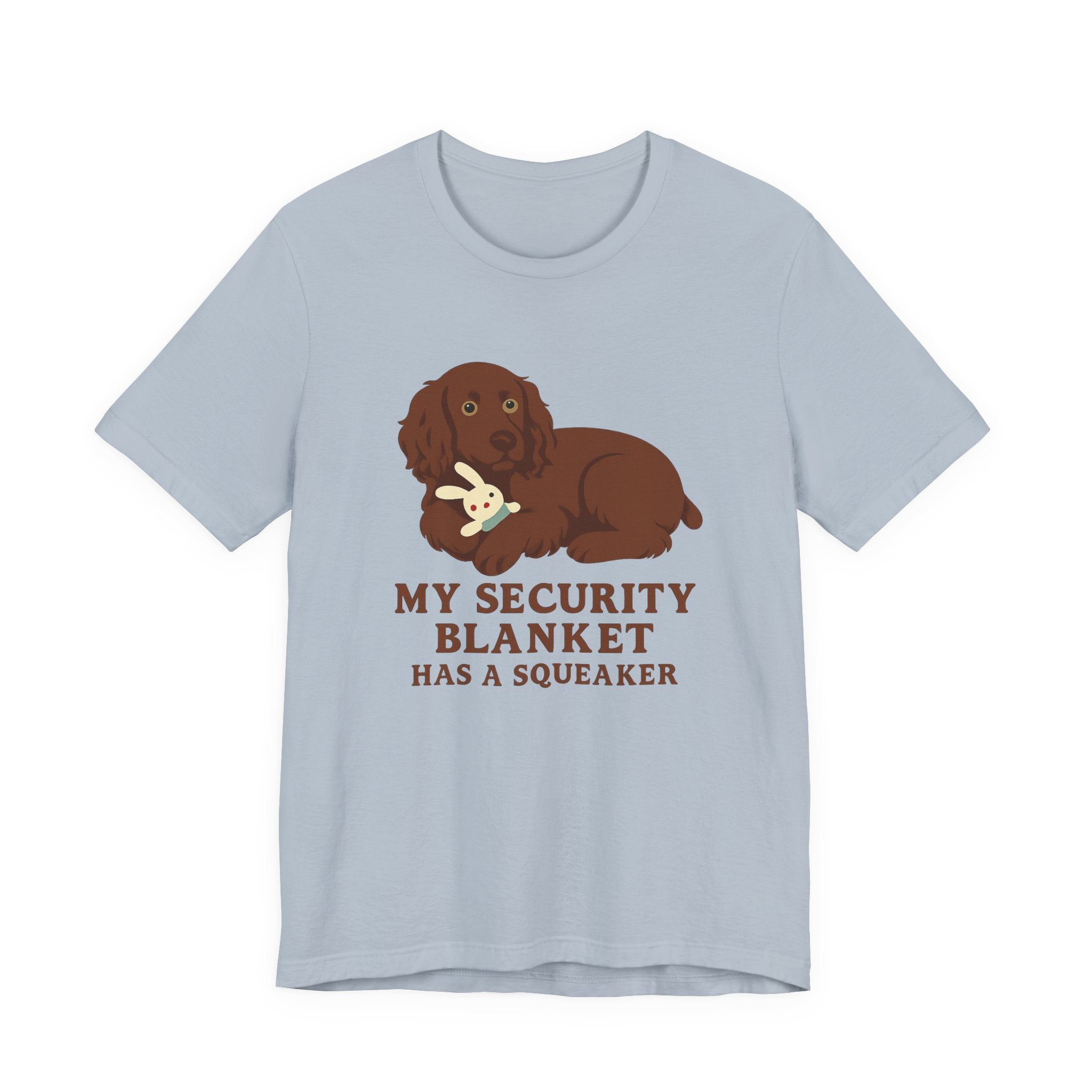 Boykin Spaniel Security Blanket Has a Squeaker Tee