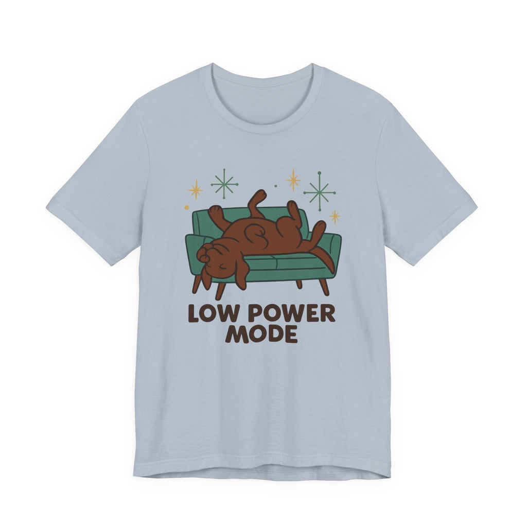 Chocolate Lab Low Power Mode Tee