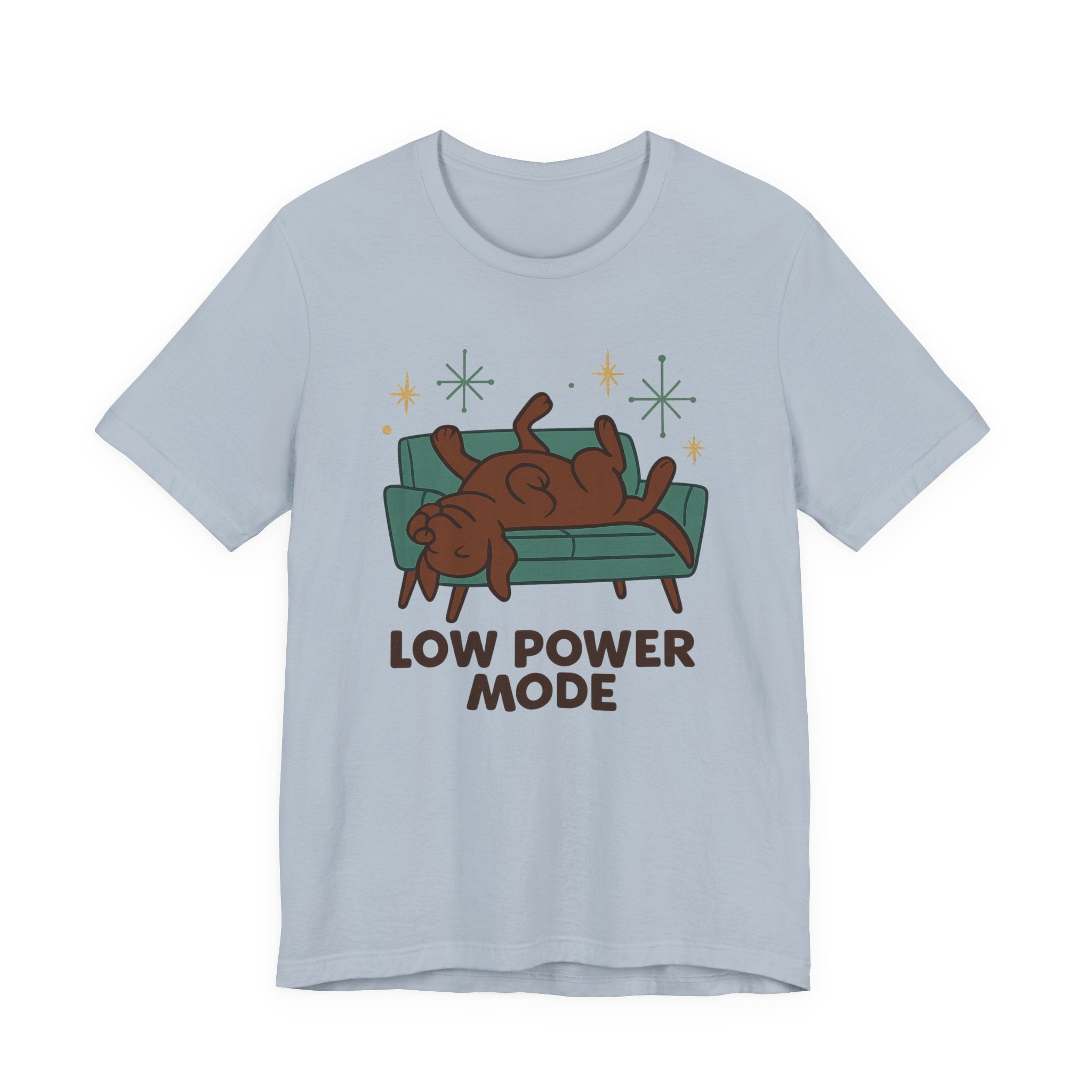 Chocolate Lab Low Power Mode Tee