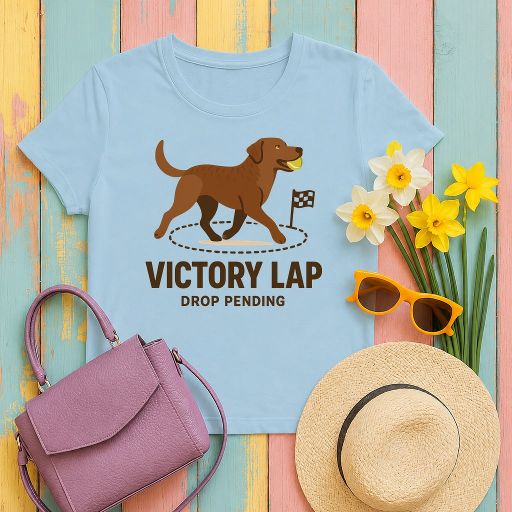 Chesapeake Victory Lap Tee in Light Blue